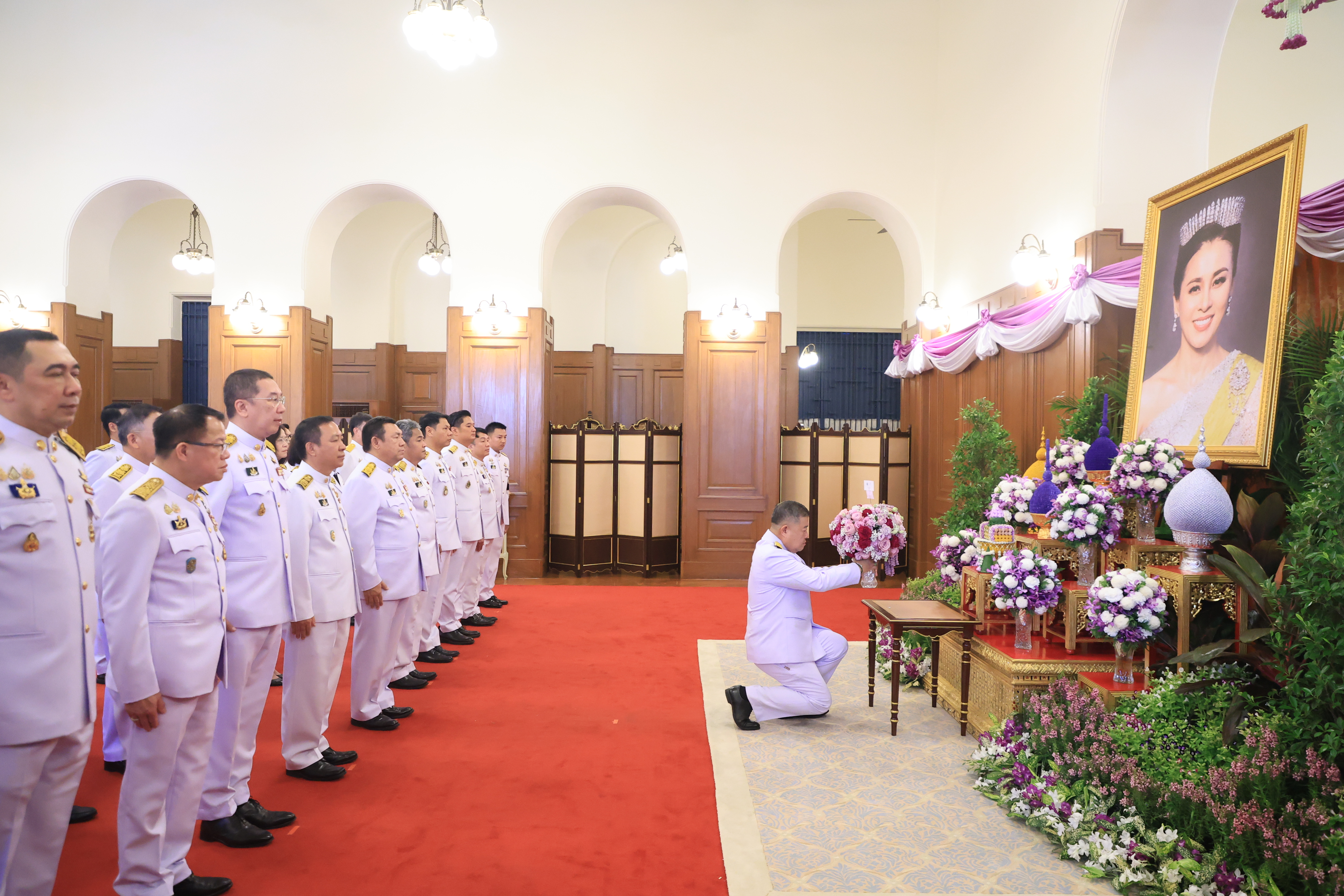 title - เลขาธิการ ส.ป.ก. ลงนามถวายพระพร สมเด็จพระนางเจ้าฯ พระบรมราชินี เนื่องในโอกาสวันเฉลิมพระชนมพรรษา 48 พรรษา 3 มิถุนายน 2569  ณ ศาลาสหทัยสมาคม พระบรมมหาราชวัง
